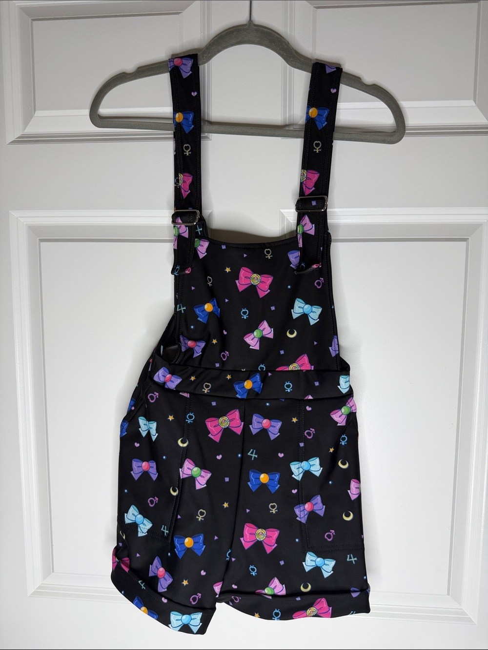 BlackMilk Sailor Moon Ribbons Short Overalls Limited Edition Women’s S
